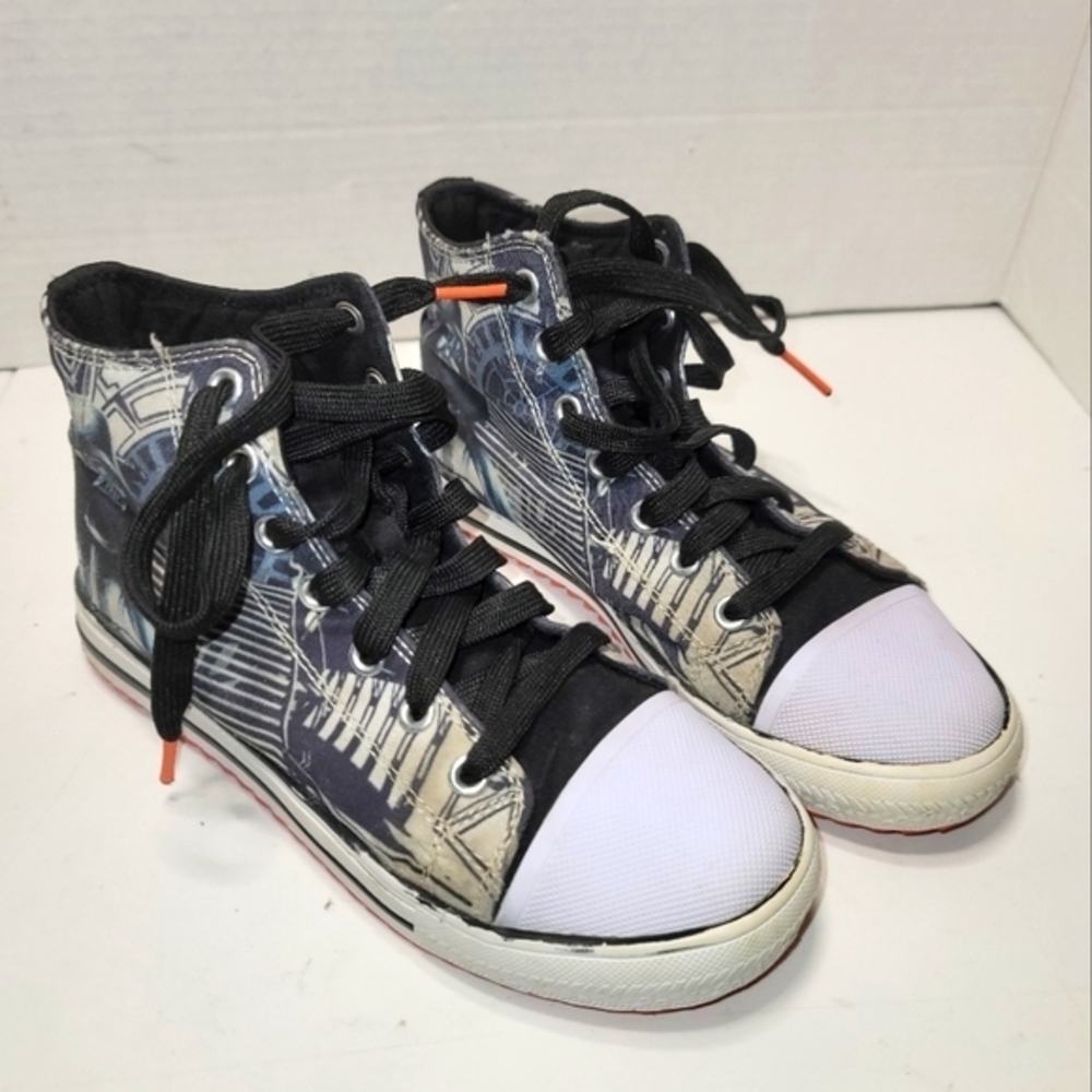 Skechers Star Wars High Top Sneakers Darth Vader Size‎ 3y